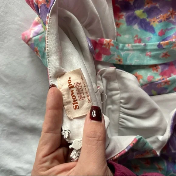 Showpo Colorful Floral Halter Romper One Piece - Picture 5 of 5